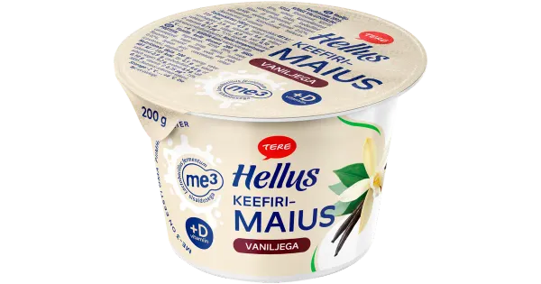 Helluse vanilje keefirimaius, 200 g