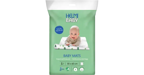 Helmi baby alusmatid 50x60cm 5tk