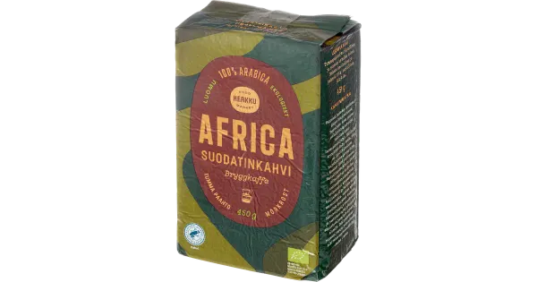 Herkku Aafrika tume röst jahvatatud kohv 450G
