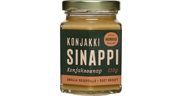 Herkku konjakisinep, 110 g