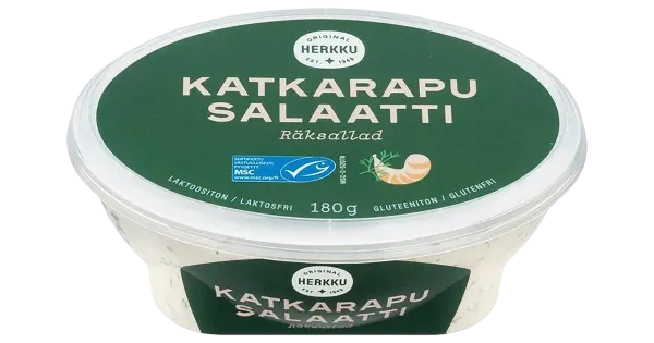 Herkku krevetisalat 180g