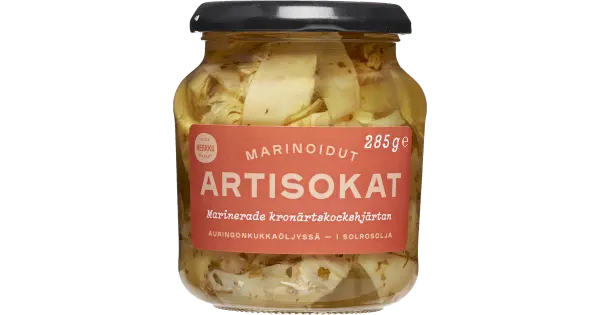Herkku marineeritud artišokid 285g