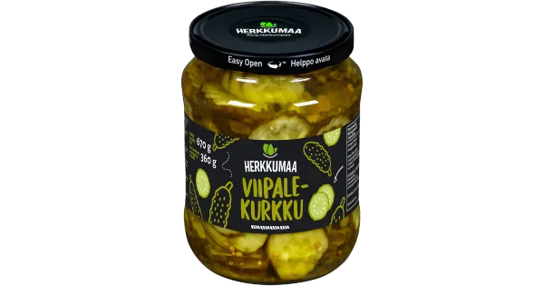 Herkkumaa viilutatud kurk 670/360 g