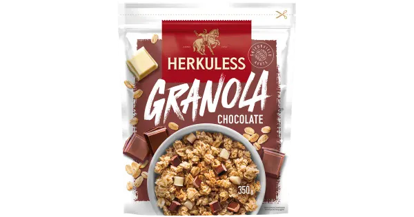 Herkuless granola 3-šokolaadi müsli 350g