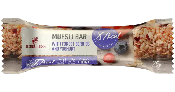 Herkuless müslibatoon jogurti ja metsamarja 25g