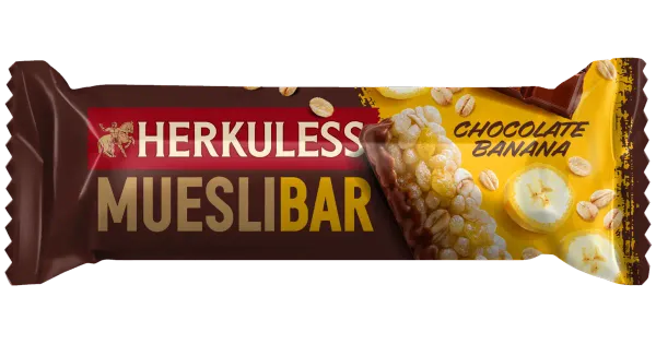 Herkuless müslibatoon šokolaadi ja banaaniga 25g