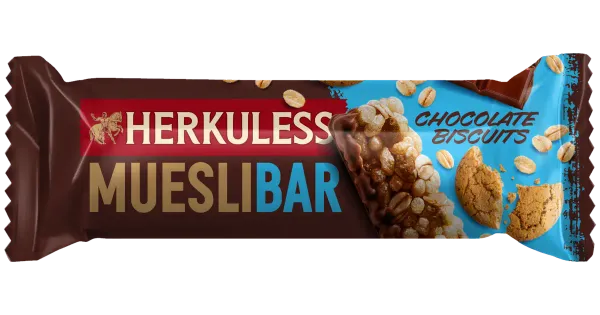Herkuless müslibatoon šokolaadi ja küpsistega 25g