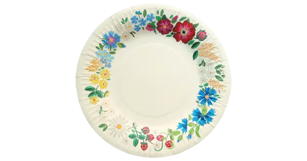 Hic papptaldrik Muhu 18cm 12tk valge