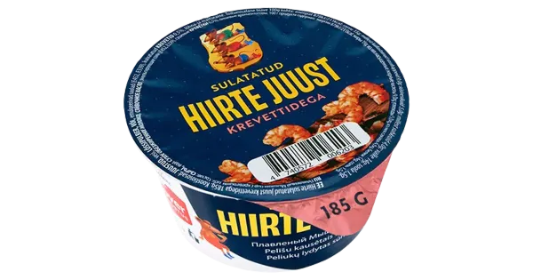 Hiirte Sulatatud Juust krevettidega 185g