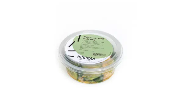 HIIUMAA KÖÖK Brokoli-lillkapsasalat 150 g