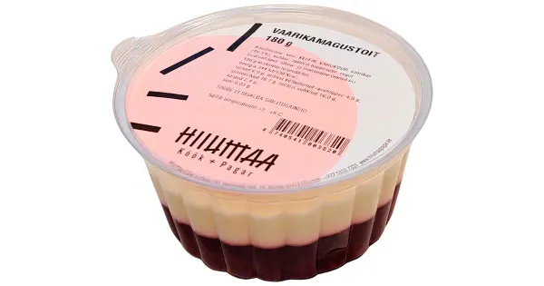HIIUMAA KÖÖK Vaarikamagustoit 180 g
