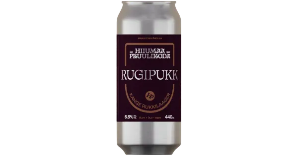 Hiiumaa Pruulikoda Rugipukk õlu 6,8%vol 440 ml