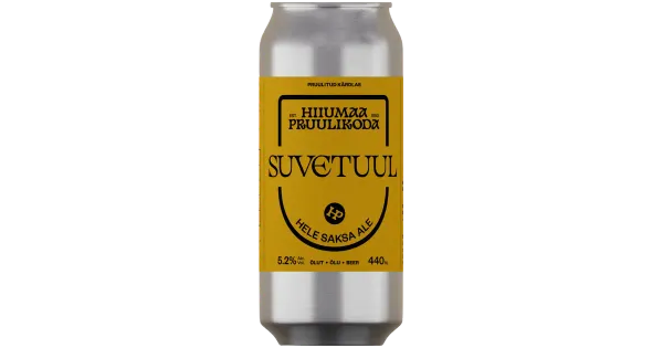 Hiiumaa Pruulikoda Suvetuul õlu 5,2%vol 440 ml