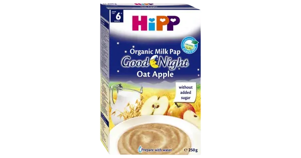 Hipp kaera-õuna-piimapuder 250g, alates 6-elukuust