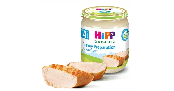 Hipp kalkunilihapüree 125g, alates 4-elukuust