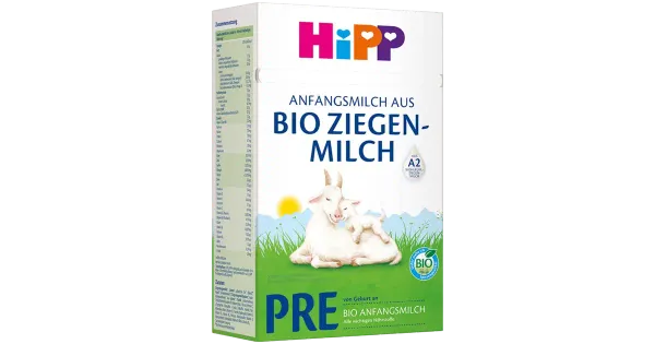 HiPP PRE imiku piimasegu kitsepiimast ÖKO al. sünnist, 400g