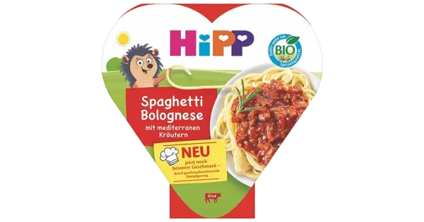 HiPP Spaghetti Bolognese BIO 1a 250g