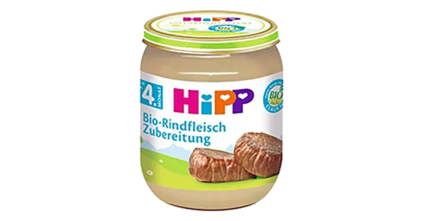 Hipp veiselihapüree 125g, alates 5-elukuust