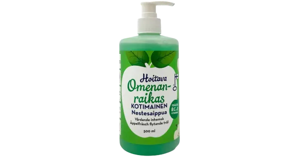 Hoitava vedelseep õun 500ml