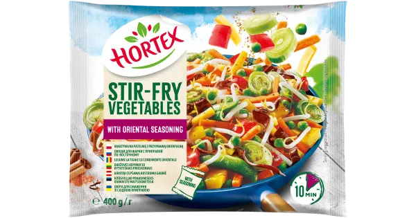 Hortex Idamaiste Maitseainetega Köögiviljad Praadimiseks 400 g