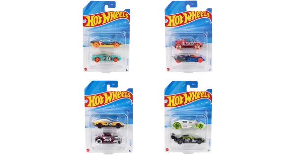 Hot Wheels mudelauto 2 tk assortii