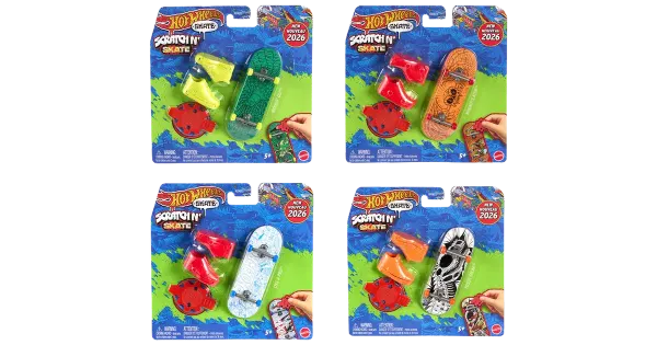 Hot wheels uisutamiskomplekt