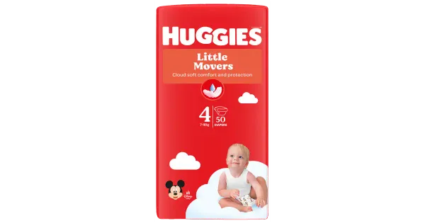 Huggies LM teipmähkmed 4 7-18kg 50tk