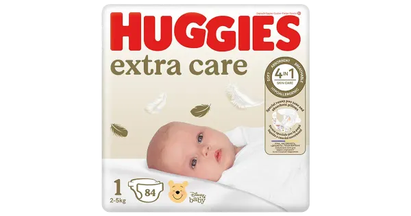 Huggies mähkmed Extra Care 1 2-5kg 84tk