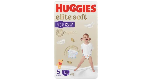 Huggies püksmähkmed Extra Care 5, 12-17kg 34tk