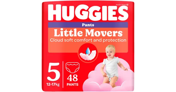 Huggies püksmähkPants5 Girl 12-17kg 48tk
