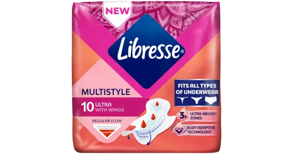 Hügieeniside Libresse Multistyle Ultra 10tk