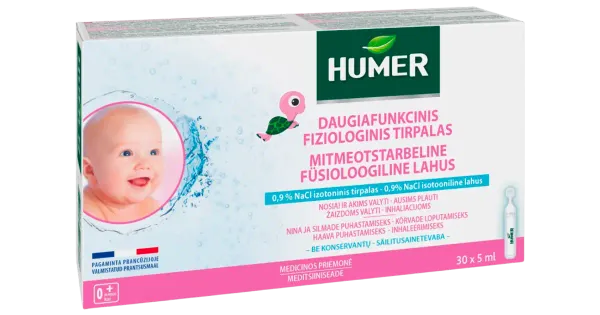 HUMER FÜSIOL.LAHUS NINA JA SILMADE PUHASTAMISEKS 5ML N30