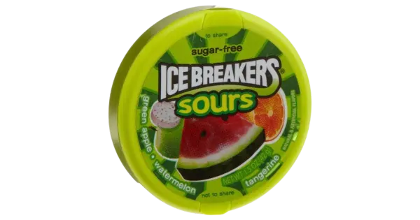 Ice Breakers puuviljamaitselised jääkaramellid 42 g