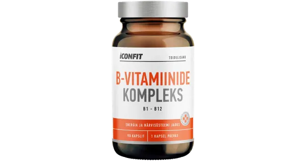 ICONFIT B-vitamiini kompleks (B1 - B12), 90tk