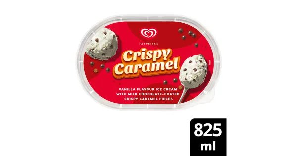 Ingman Krõbeda karamellijäätis 825 ml/421 g