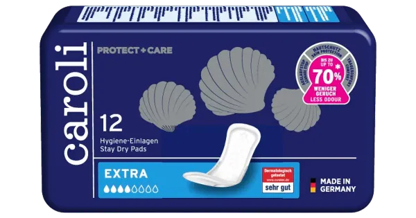Inkontinens sidemed Caroli Extra 12tk