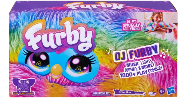 Interaktiivne mänguasi dj furby rainbow