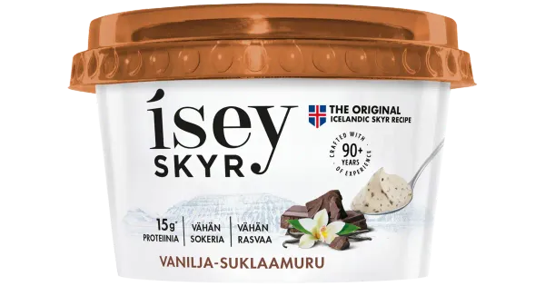 Isey skyr vanilli ja šokolaaditükkidega piimatoode, 170 g