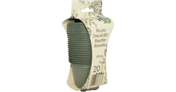 Istutuspott bio 8 cm 20 tk