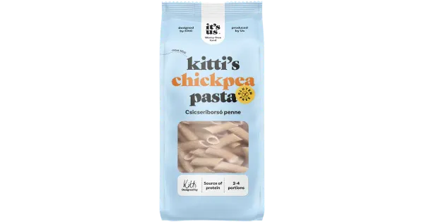 Its us Kitti's kikerhernepasta penne, gluteenivaba 250g