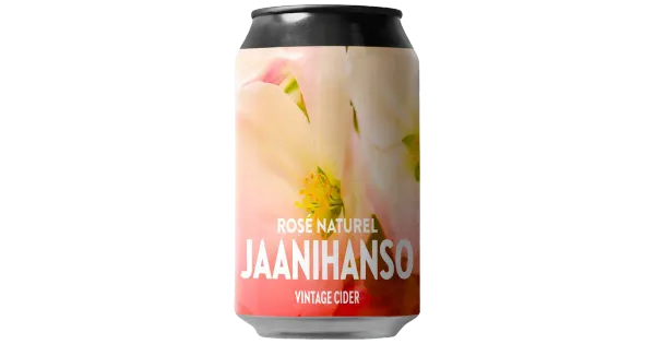 Jaanihanso Rosé Naturel organic siider 5,5%vol 330ml
