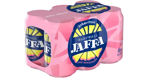Jaffa Pink Lemonade suhkruvaba karastusjook 6x330 ml