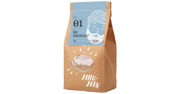 Jahu-jaan öko rukkihelbed 500g