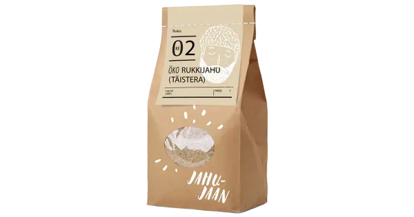 Jahu-jaan öko rukkijahu (täistera) 750 g