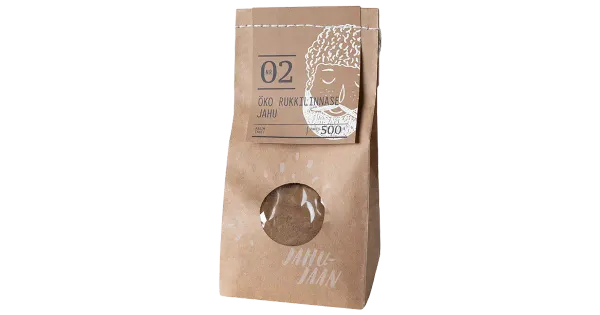 Jahu-jaan öko rukkilinnase jahu 500 g