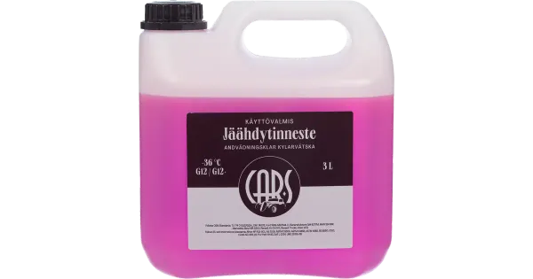 Jahutusvedelik Car-s -36 Longlife G12+punane 3l