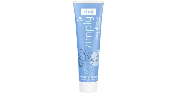 Jalakreem Eva Simply puuvilla- ja sheavõiga 100ml