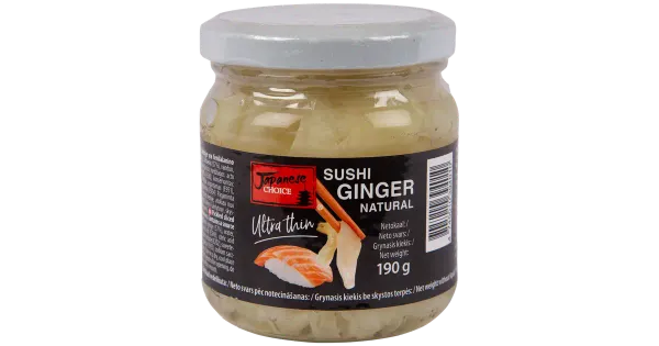 Japanese Choice sushi ingver valge 190g