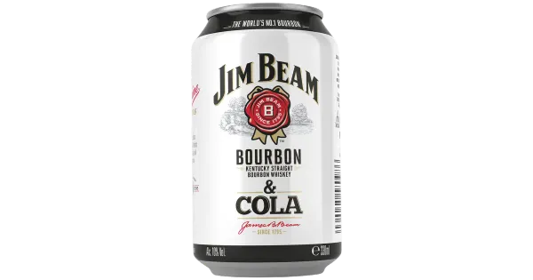 Jim Beam & Cola muu alkohoolne jook 4,5%vol 330 ml