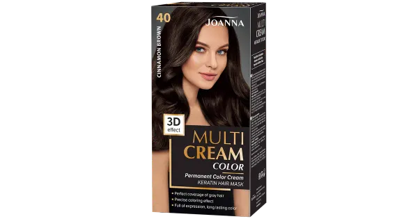 Joanna Multi Cream Color juuksevärv kaneelipruun 40
